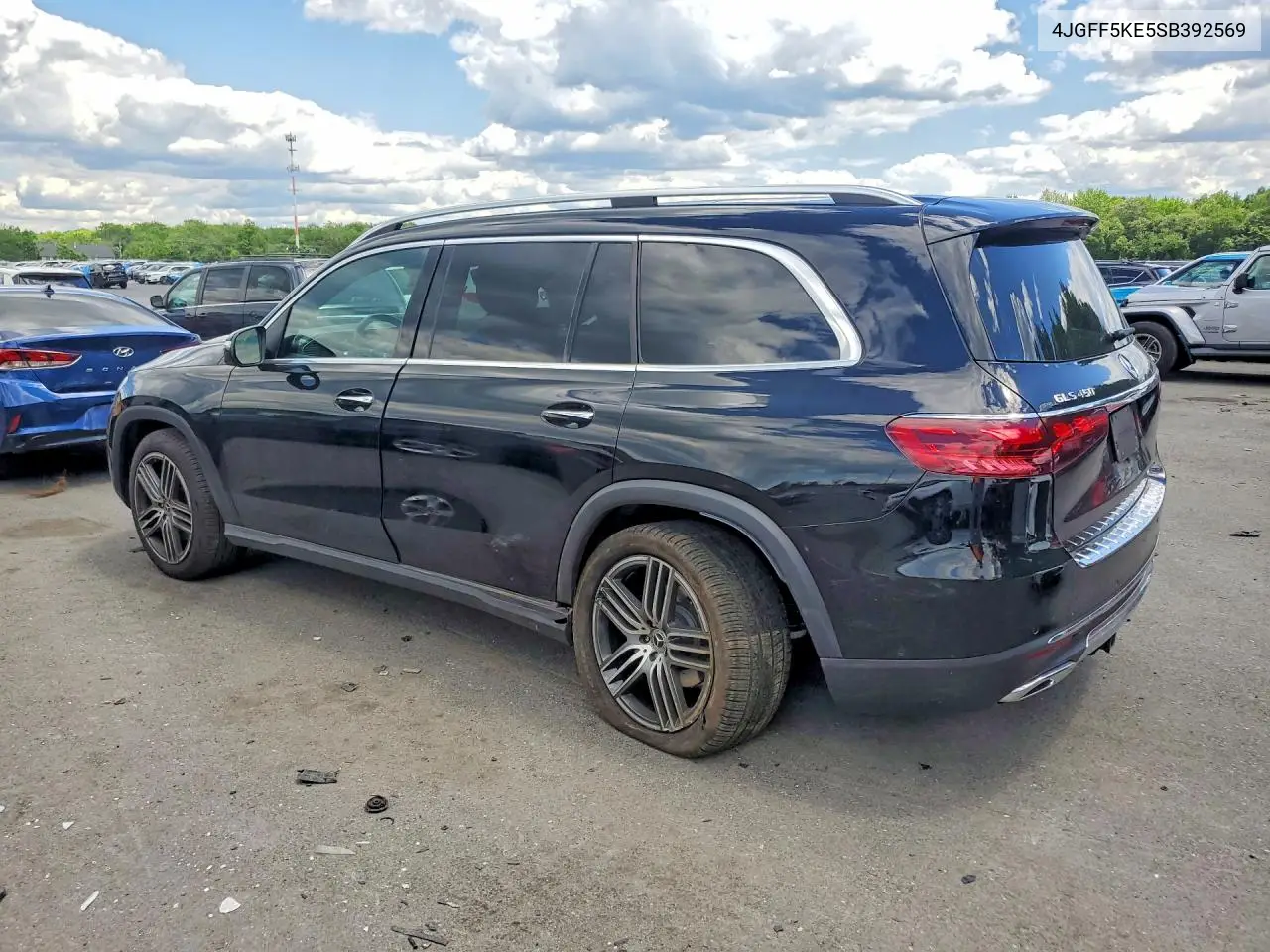 2025 Mercedes-Benz Gls 450 4Matic VIN: 4JGFF5KE5SB392569 Lot: 55222846
