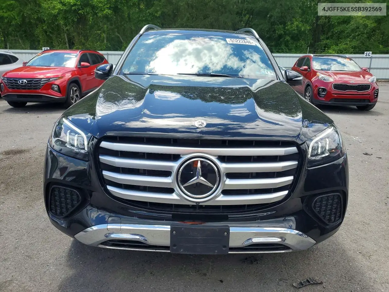 2025 Mercedes-Benz Gls 450 4Matic VIN: 4JGFF5KE5SB392569 Lot: 55222846