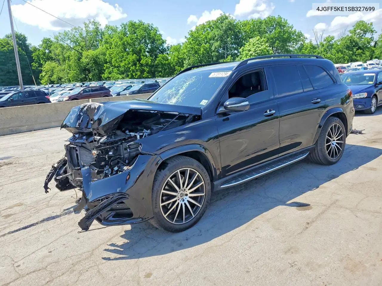 2025 Mercedes-Benz Gls 450 4Matic VIN: 4JGFF5KE1SB327699 Lot: 57311296