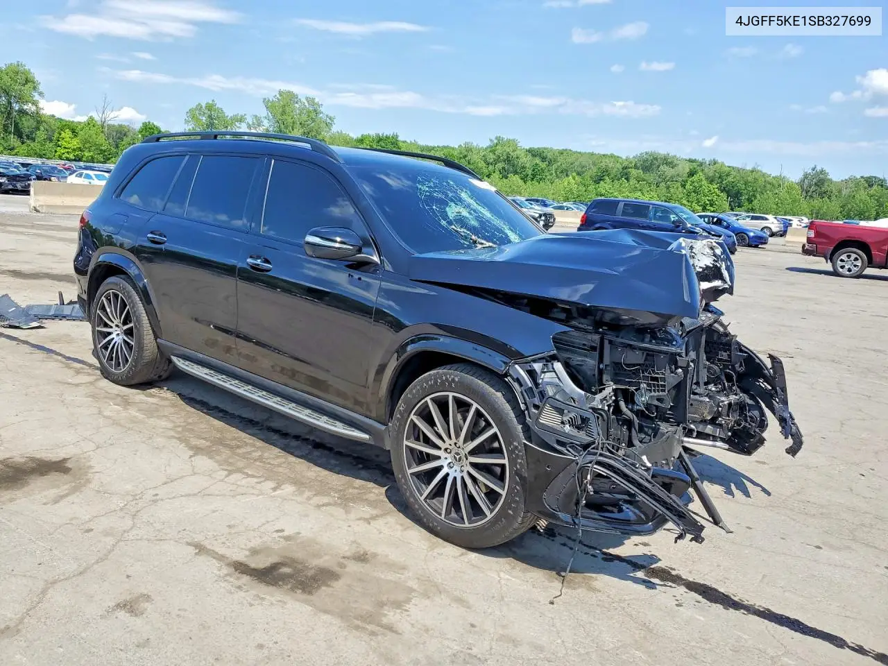 2025 Mercedes-Benz Gls 450 4Matic VIN: 4JGFF5KE1SB327699 Lot: 57311296