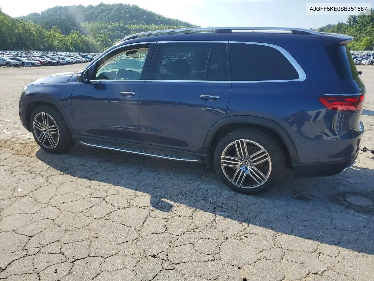 2025 Mercedes-Benz Gls VIN: 4JGFF5KE0SB351587 Lot: 59052876