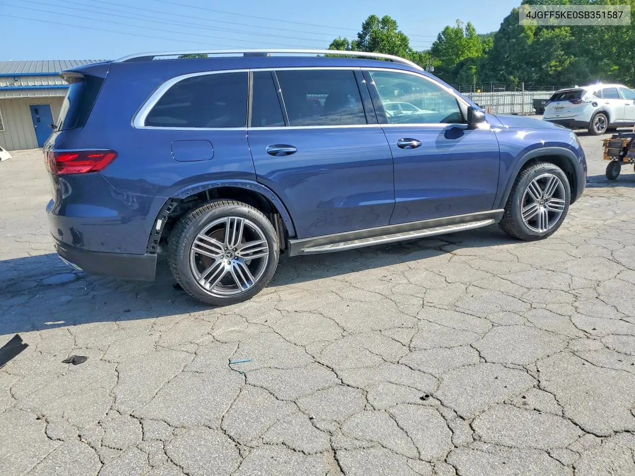 2025 Mercedes-Benz Gls VIN: 4JGFF5KE0SB351587 Lot: 59052876