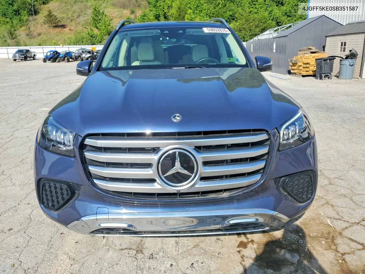 2025 Mercedes-Benz Gls VIN: 4JGFF5KE0SB351587 Lot: 59052876