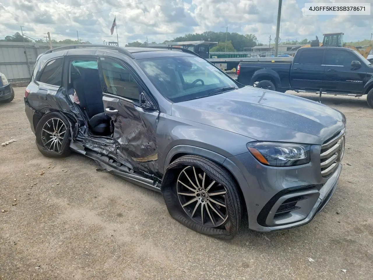 2025 Mercedes-Benz Gls 450 4Matic VIN: 4JGFF5KE3SB378671 Lot: 59747096