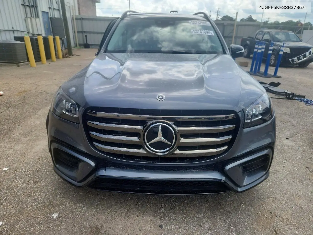 2025 Mercedes-Benz Gls 450 4Matic VIN: 4JGFF5KE3SB378671 Lot: 59747096