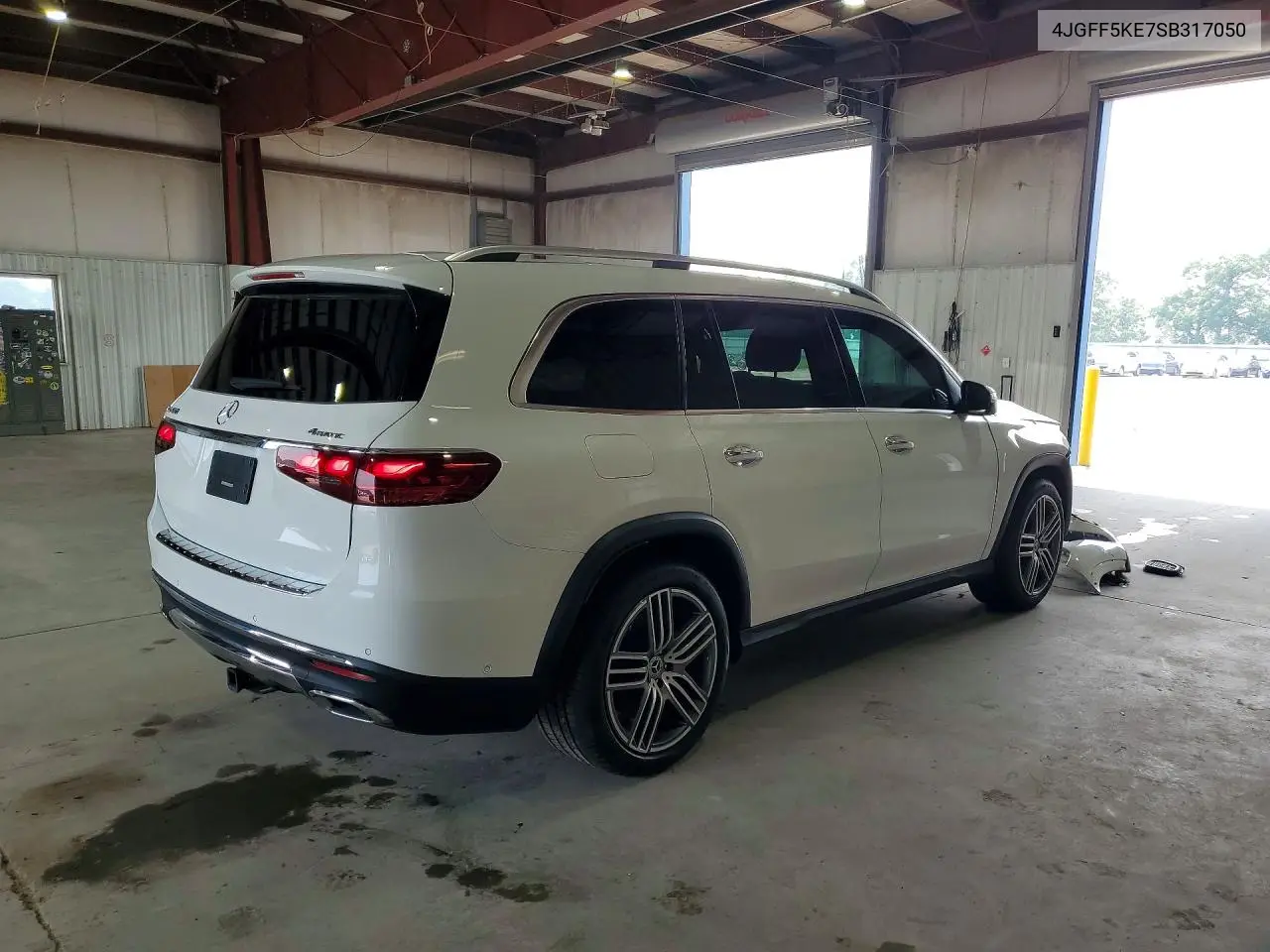 2025 Mercedes-Benz Gls 450 4Matic VIN: 4JGFF5KE7SB317050 Lot: 61617356