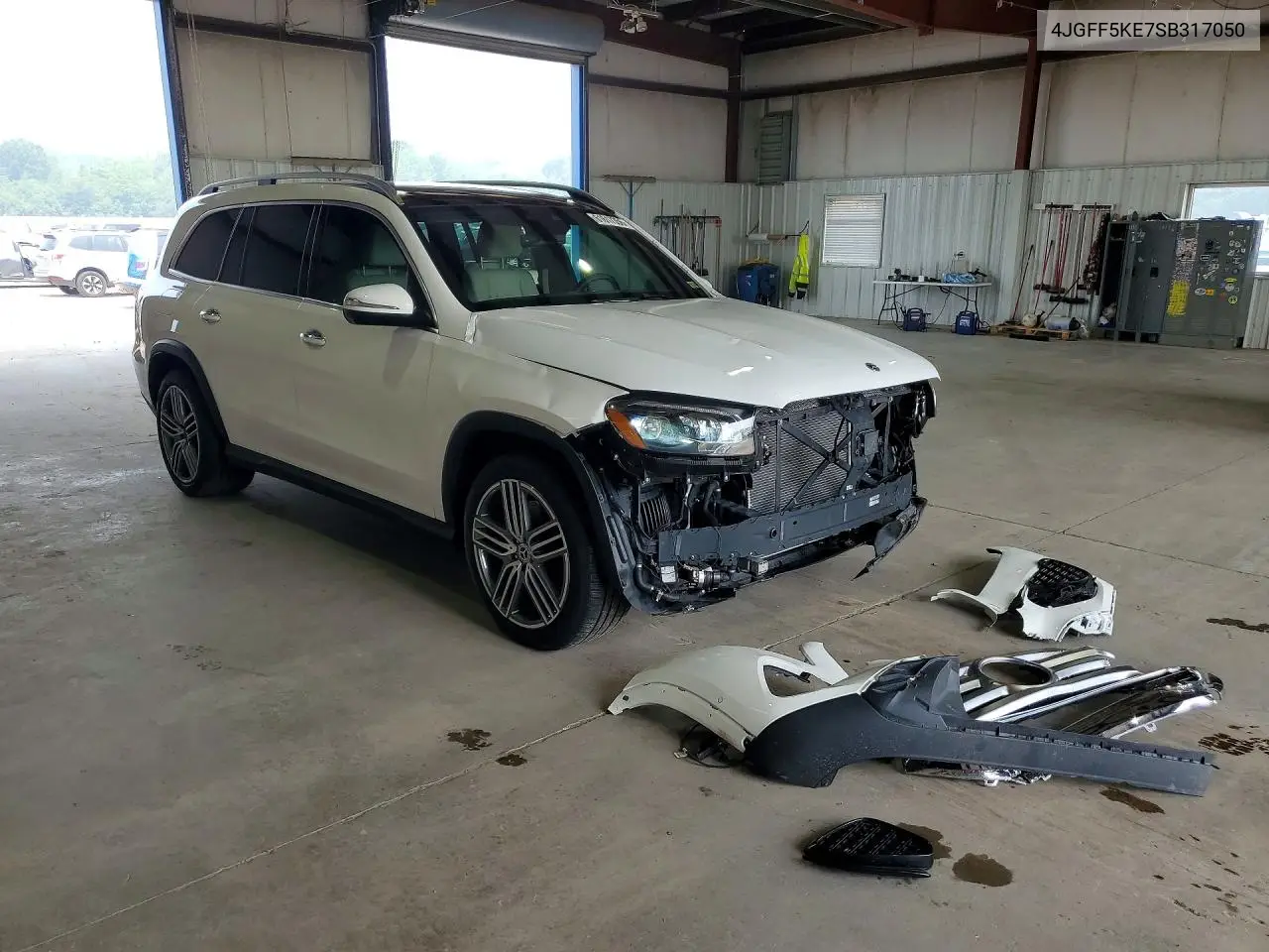 2025 Mercedes-Benz Gls 450 4Matic VIN: 4JGFF5KE7SB317050 Lot: 61617356