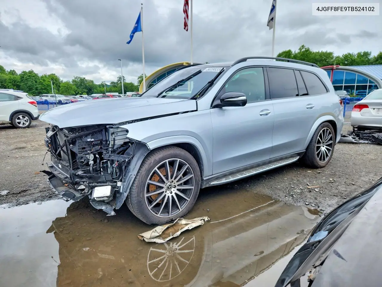 2026 Mercedes-Benz Gls 580 4Matic VIN: 4JGFF8FE9TB524102 Lot: 56398336