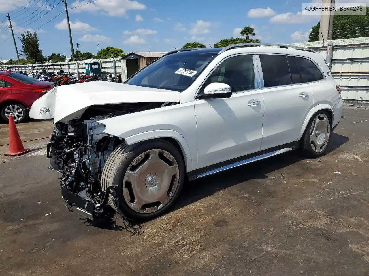 2026 Mercedes-Benz Gls Mercedes-Maybach Gls600 4M VIN: 4JGFF8HBXTB544278 Lot: 57781736