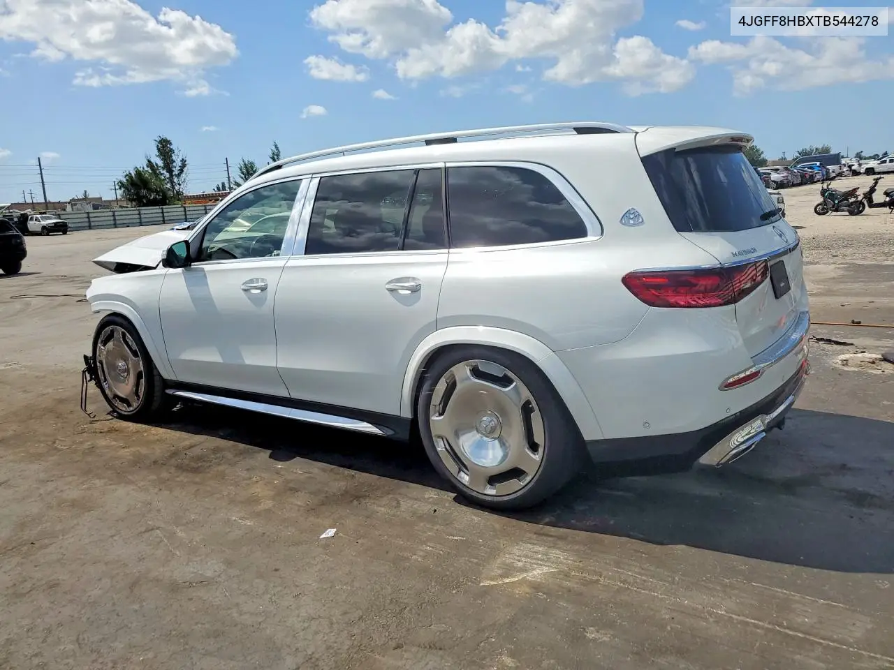 2026 Mercedes-Benz Gls Mercedes-Maybach Gls600 4M VIN: 4JGFF8HBXTB544278 Lot: 57781736