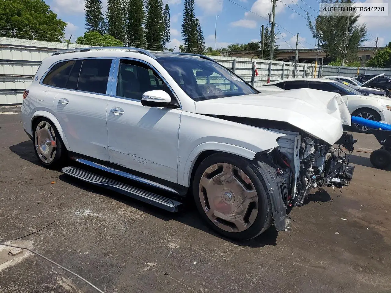 2026 Mercedes-Benz Gls Mercedes-Maybach Gls600 4M VIN: 4JGFF8HBXTB544278 Lot: 57781736