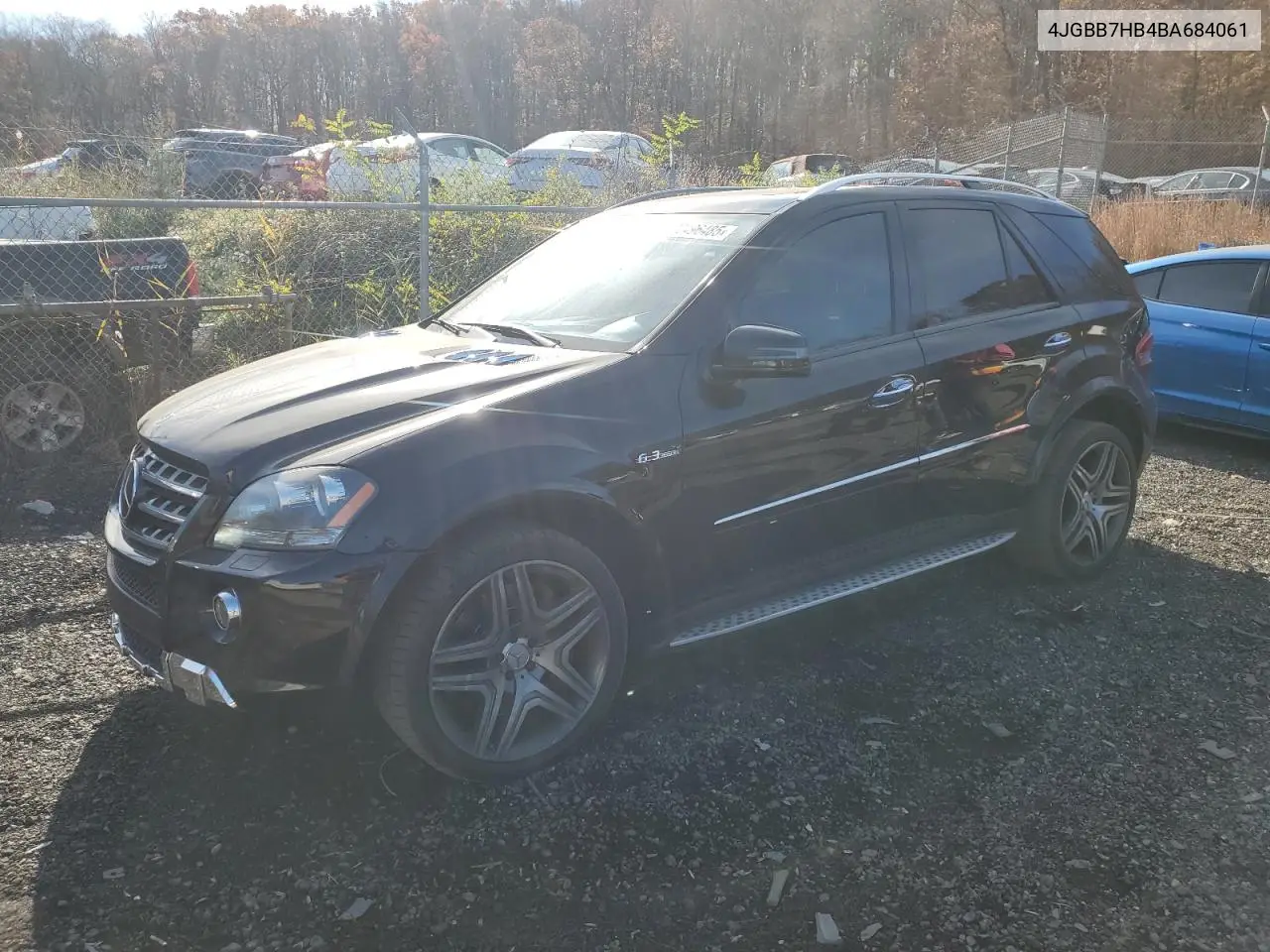 4JGBB7HB4BA684061 2011 Mercedes-Benz Ml 63 Amg