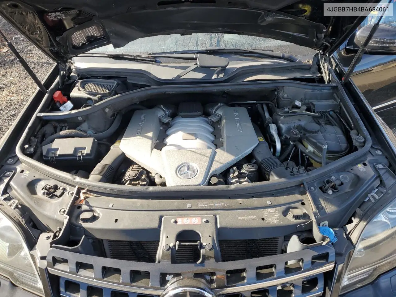 4JGBB7HB4BA684061 2011 Mercedes-Benz Ml 63 Amg