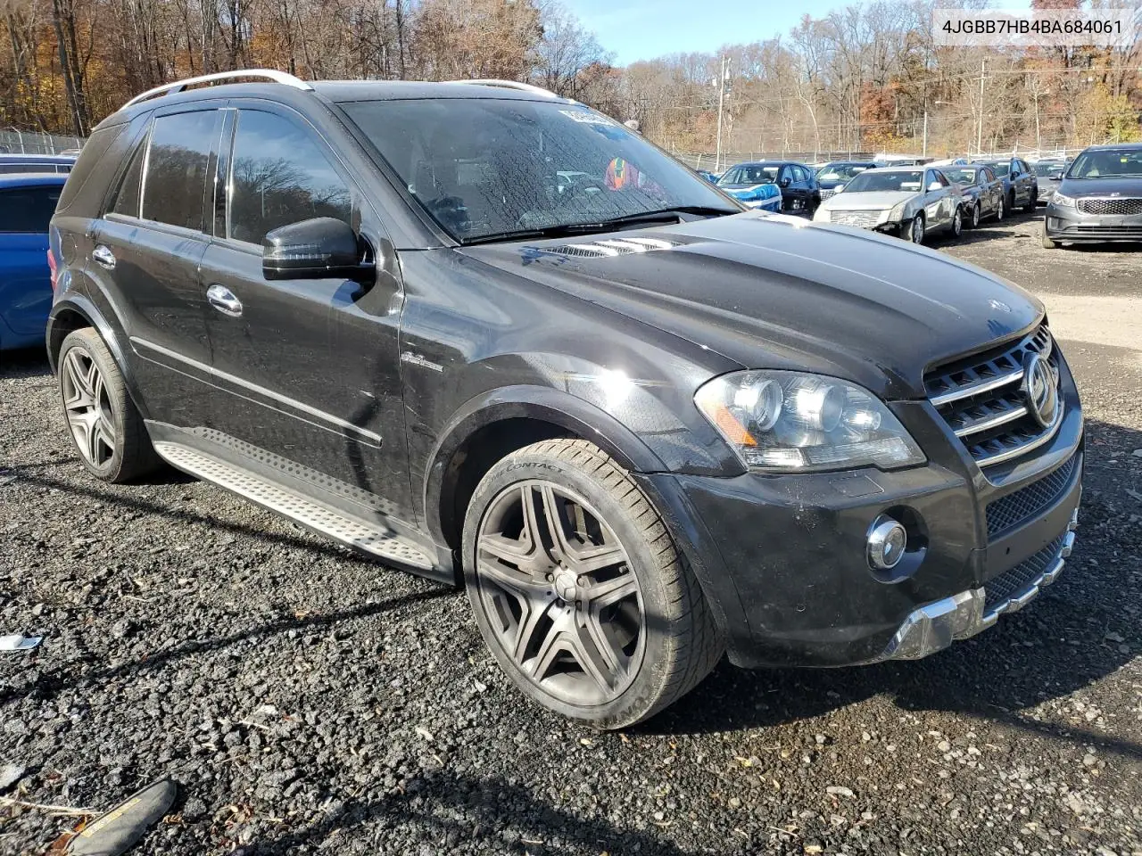 4JGBB7HB4BA684061 2011 Mercedes-Benz Ml 63 Amg