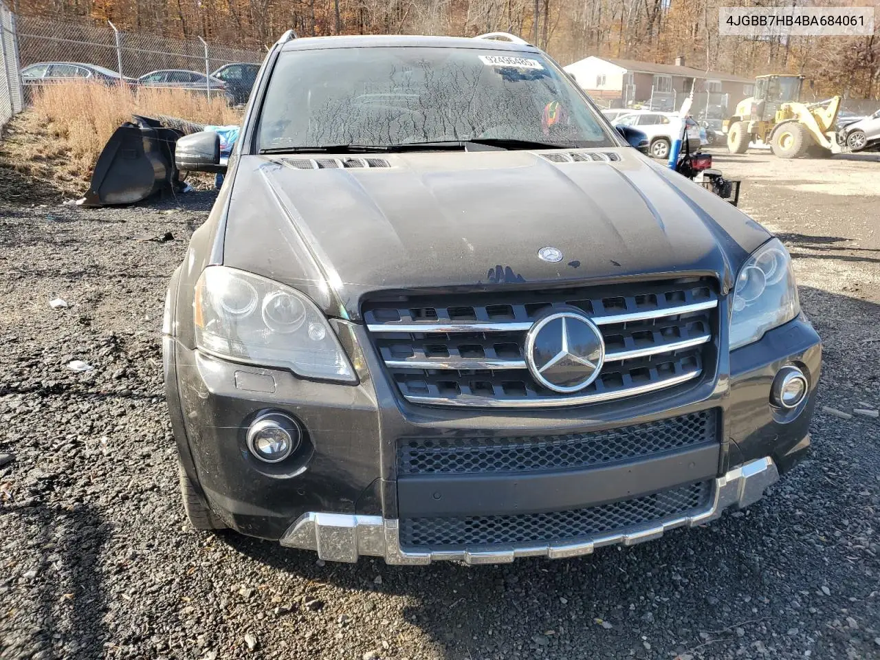 4JGBB7HB4BA684061 2011 Mercedes-Benz Ml 63 Amg