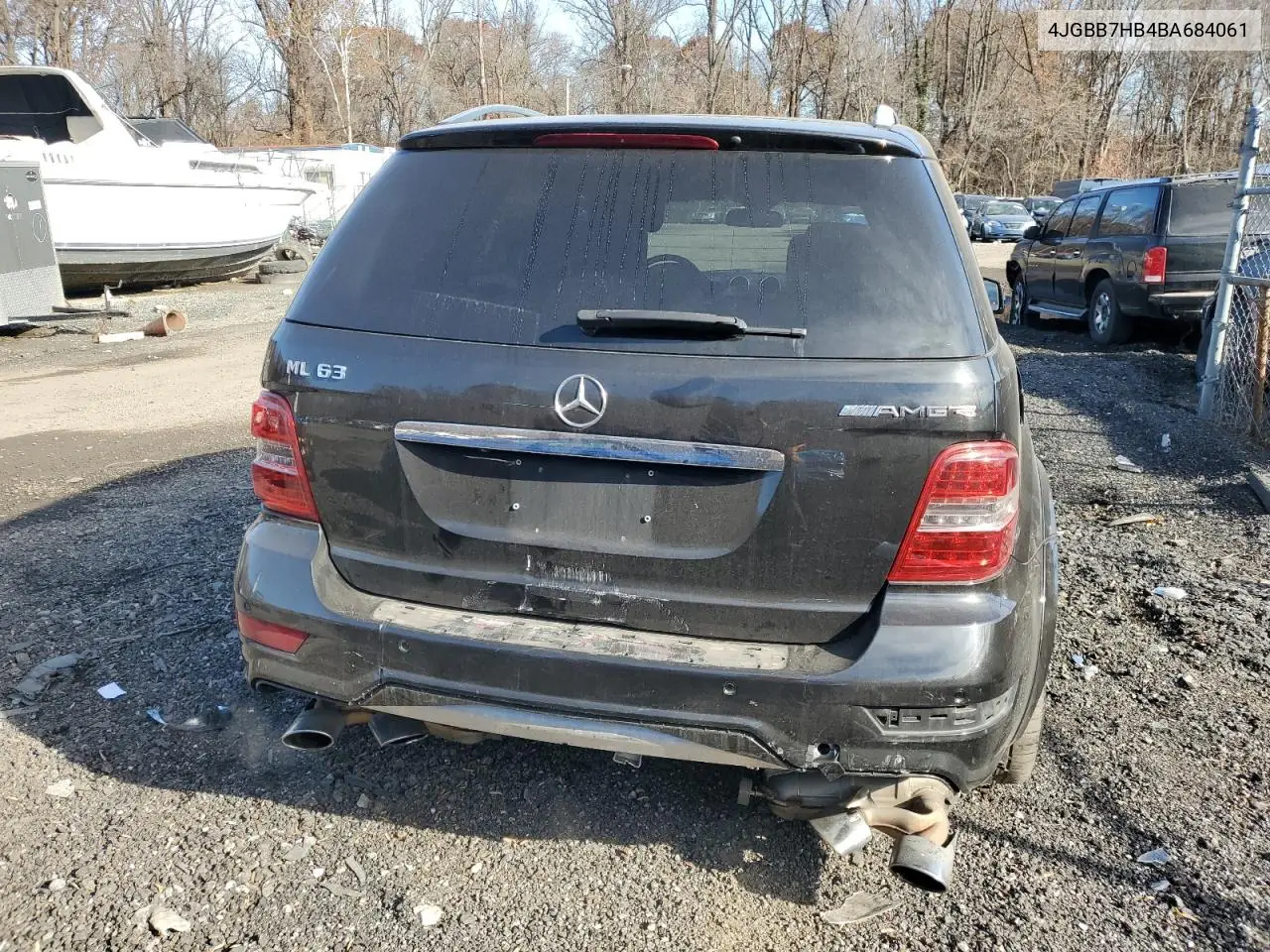 4JGBB7HB4BA684061 2011 Mercedes-Benz Ml 63 Amg