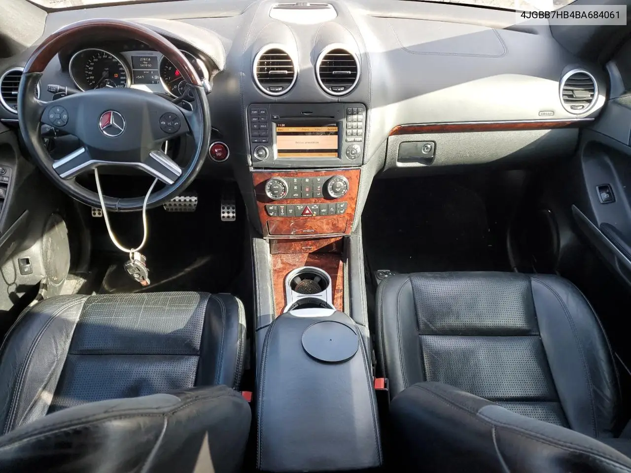 4JGBB7HB4BA684061 2011 Mercedes-Benz Ml 63 Amg