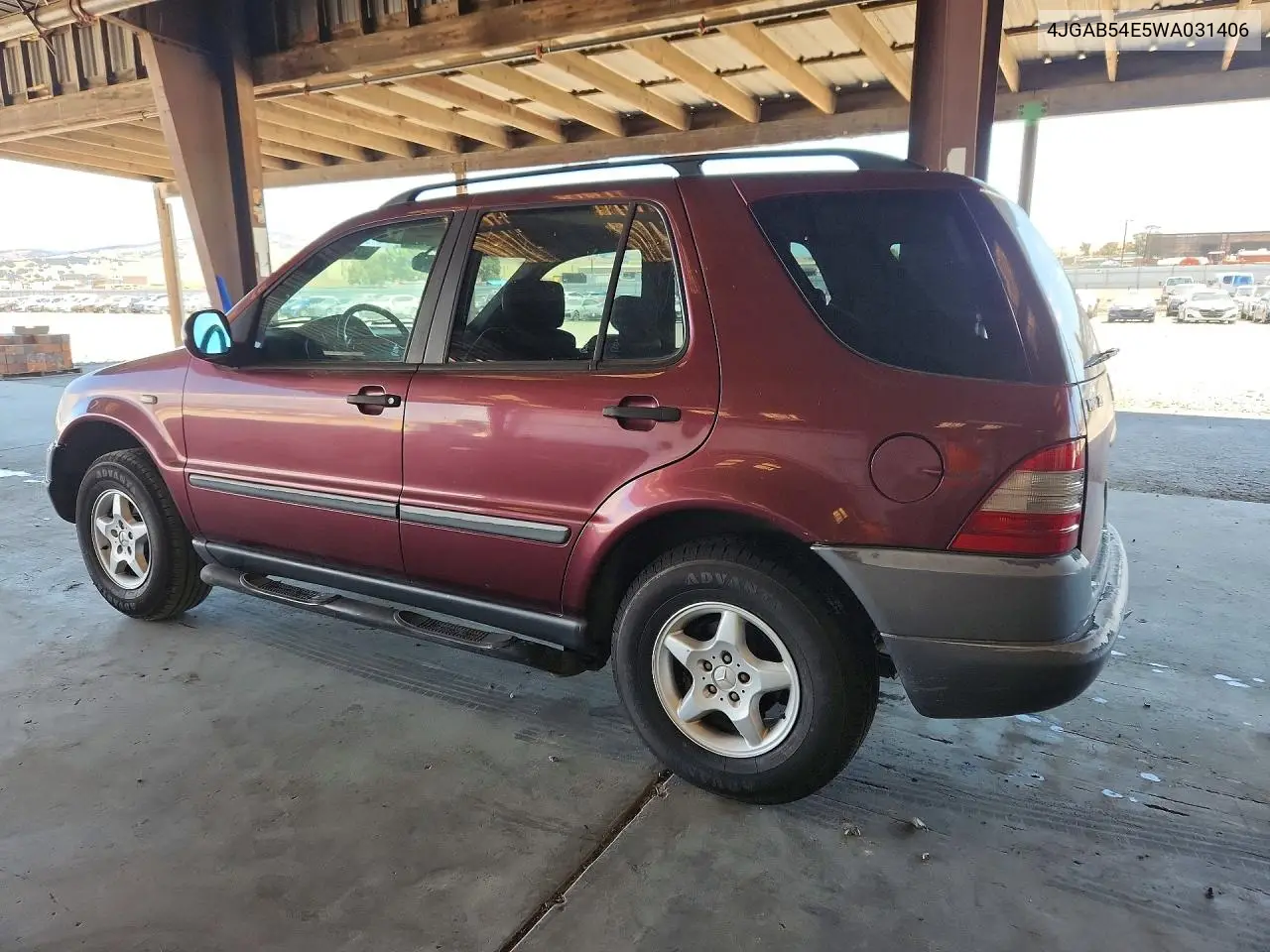 4JGAB54E5WA031406 1998 Mercedes-Benz Ml 320