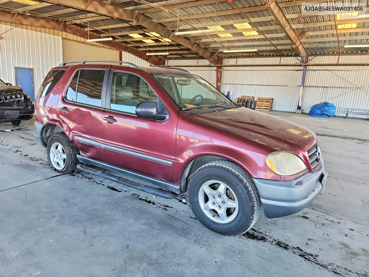 4JGAB54E5WA031406 1998 Mercedes-Benz Ml 320