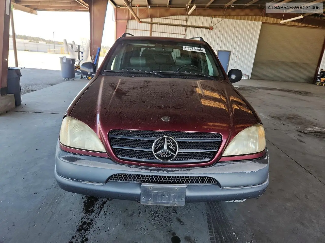 4JGAB54E5WA031406 1998 Mercedes-Benz Ml 320