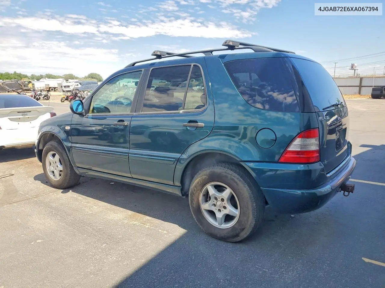 1999 Mercedes-Benz Ml 430 VIN: 4JGAB72E6XA067394 Lot: 59288866