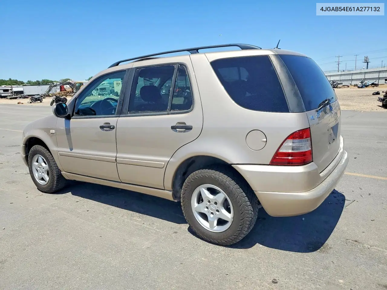 2001 Mercedes-Benz Ml 320 VIN: 4JGAB54E61A277132 Lot: 57425786