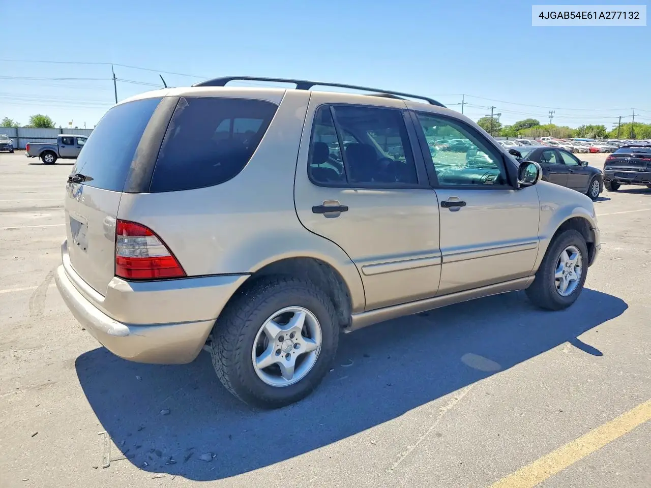 2001 Mercedes-Benz Ml 320 VIN: 4JGAB54E61A277132 Lot: 57425786