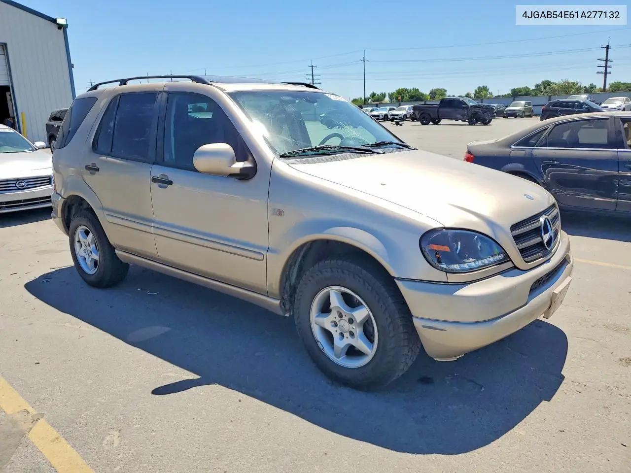 2001 Mercedes-Benz Ml 320 VIN: 4JGAB54E61A277132 Lot: 57425786