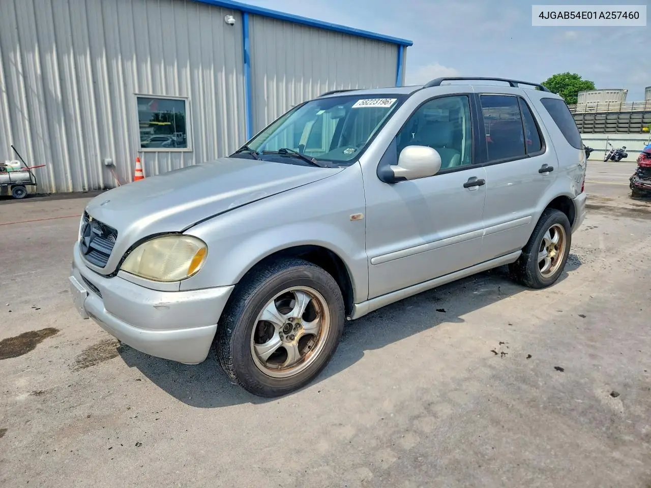 2001 Mercedes-Benz Ml 320 VIN: 4JGAB54E01A257460 Lot: 58223196