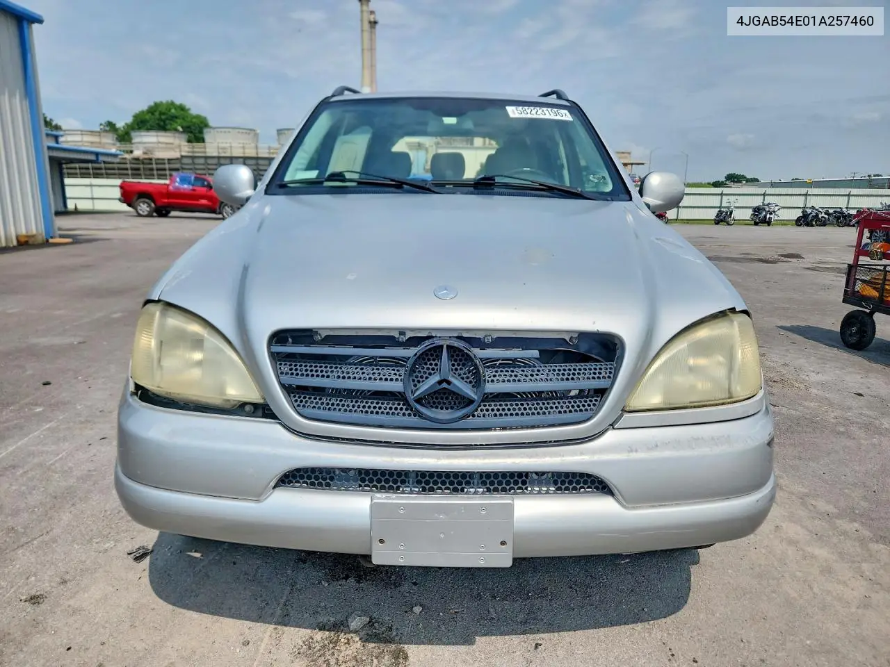 2001 Mercedes-Benz Ml 320 VIN: 4JGAB54E01A257460 Lot: 58223196