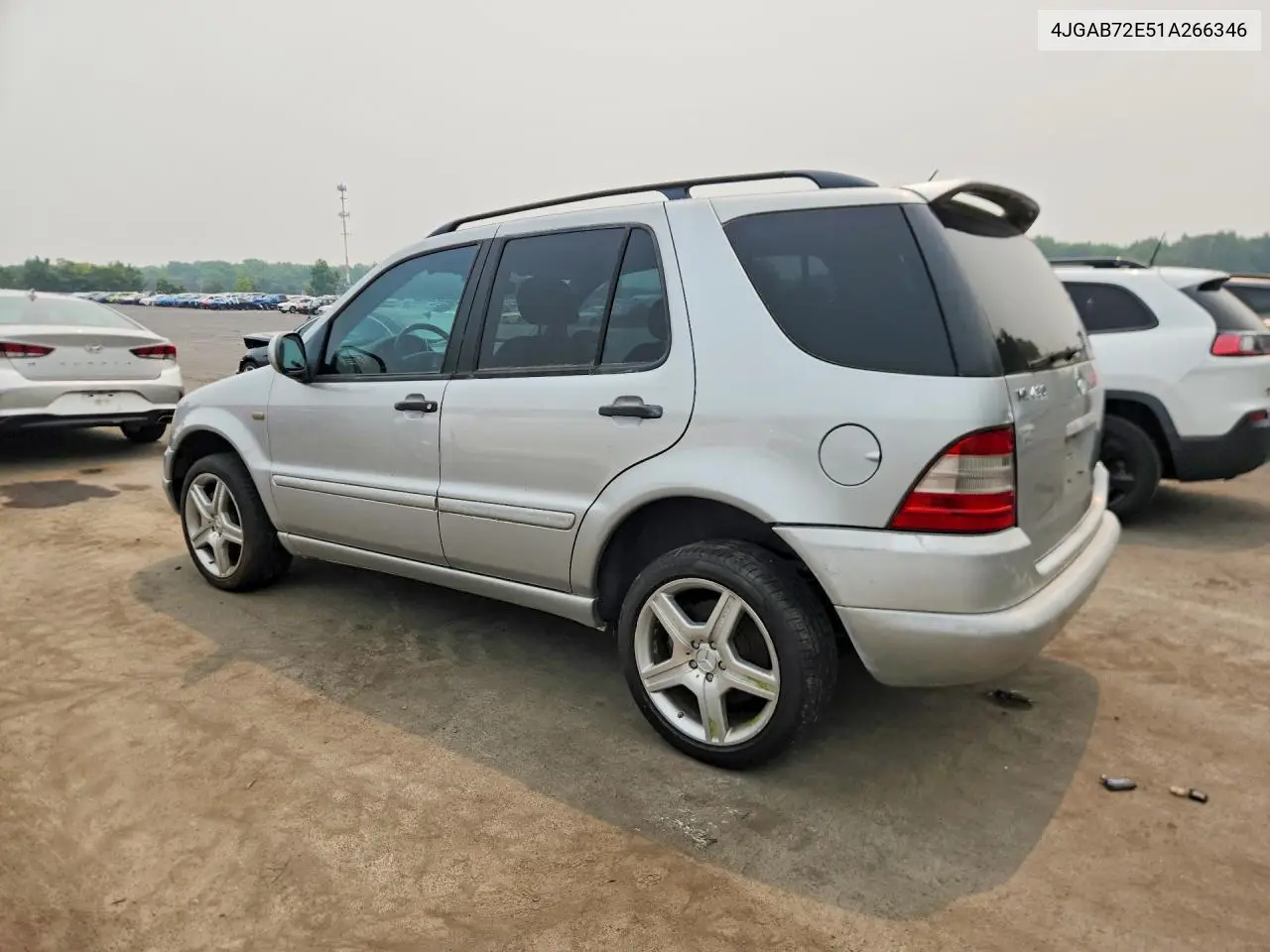 2001 Mercedes-Benz Ml 430 VIN: 4JGAB72E51A266346 Lot: 61173736