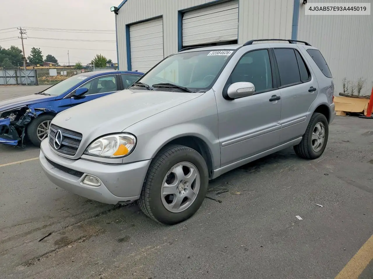 4JGAB57E93A445019 2003 Mercedes-Benz Ml 350
