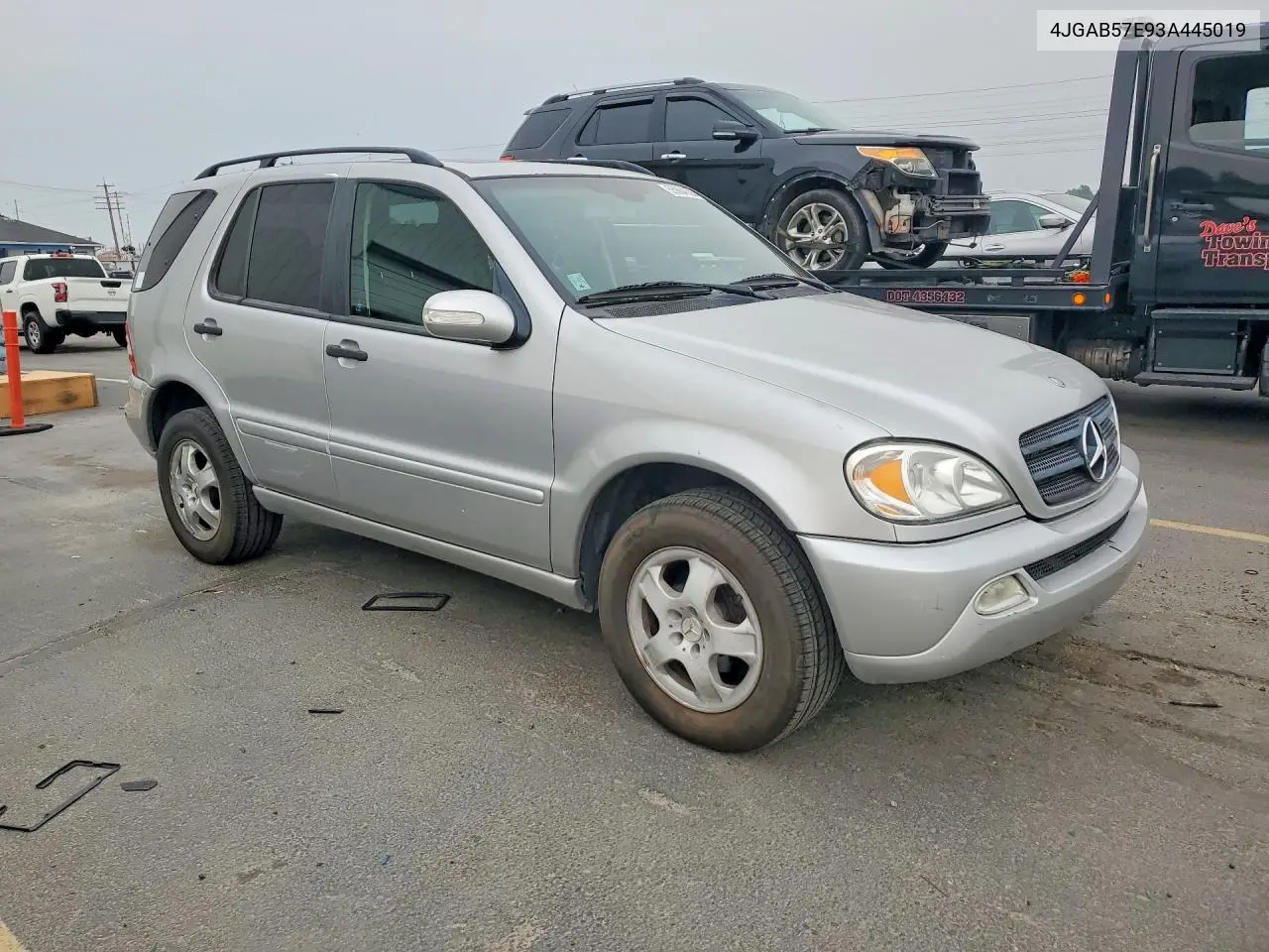 4JGAB57E93A445019 2003 Mercedes-Benz Ml 350