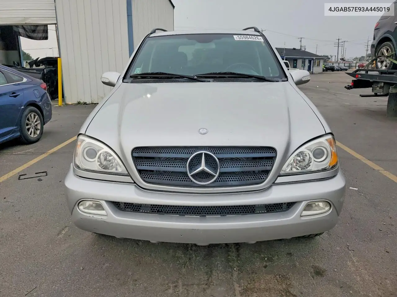 4JGAB57E93A445019 2003 Mercedes-Benz Ml 350