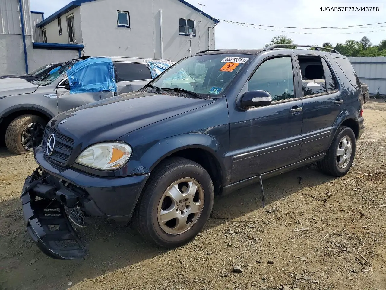 2003 Mercedes-Benz Ml 350 VIN: 4JGAB57E23A443788 Lot: 56392616