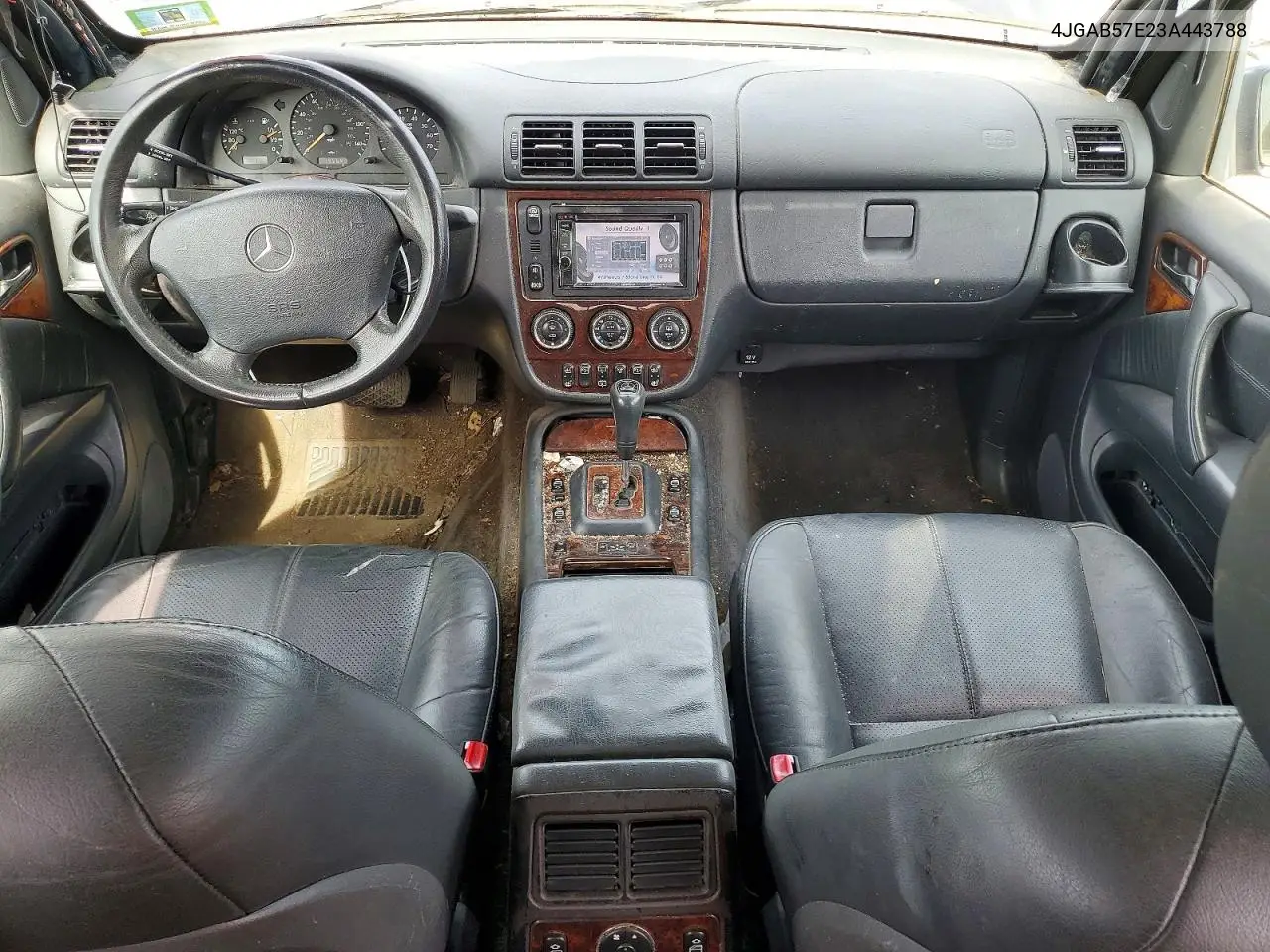 2003 Mercedes-Benz Ml 350 VIN: 4JGAB57E23A443788 Lot: 56392616