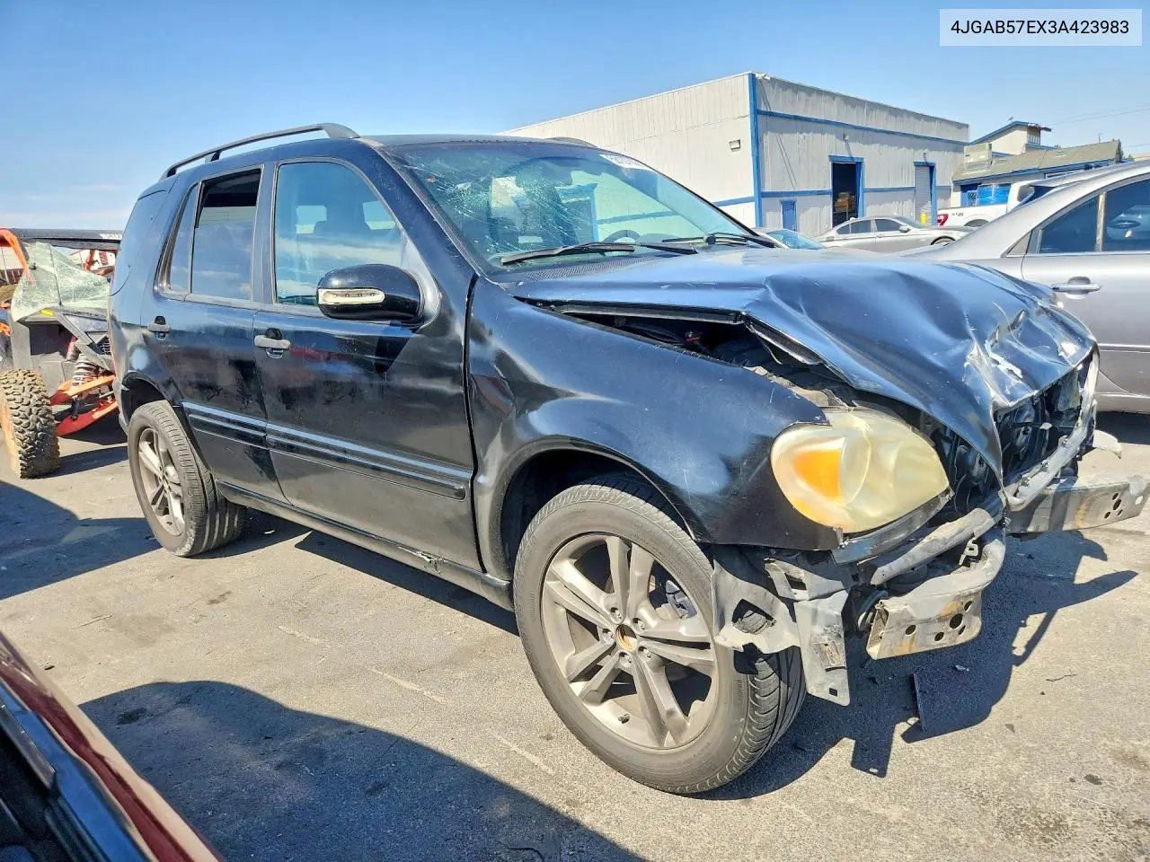 2003 Mercedes-Benz Ml 350 VIN: 4JGAB57EX3A423983 Lot: 58137836