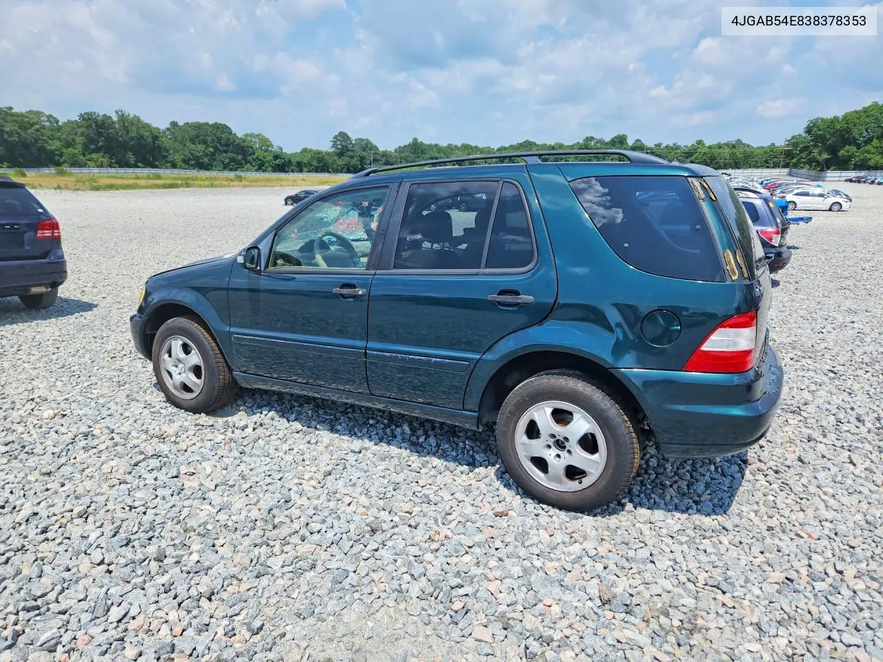2003 Mercedes-Benz M-Class Ml320 VIN: 4JGAB54E838378353 Lot: 59258866
