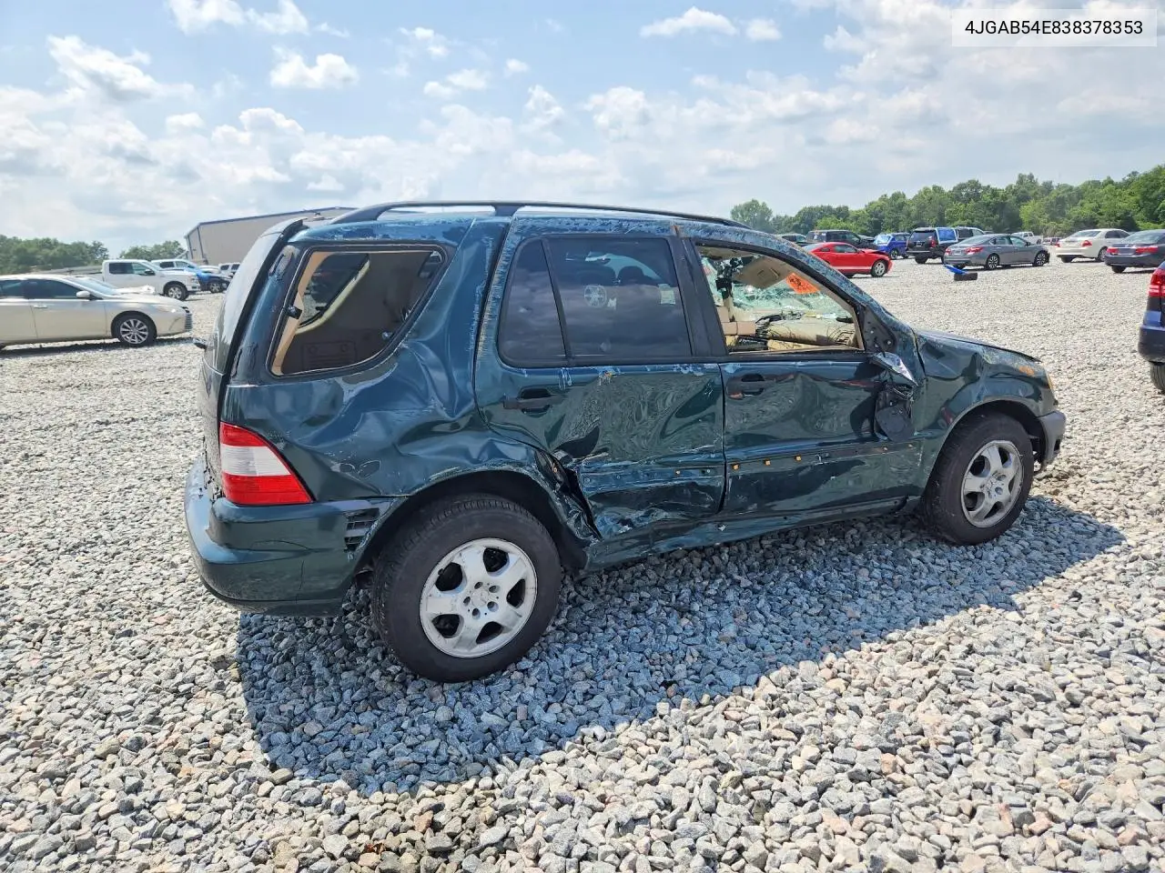 2003 Mercedes-Benz M-Class Ml320 VIN: 4JGAB54E838378353 Lot: 59258866