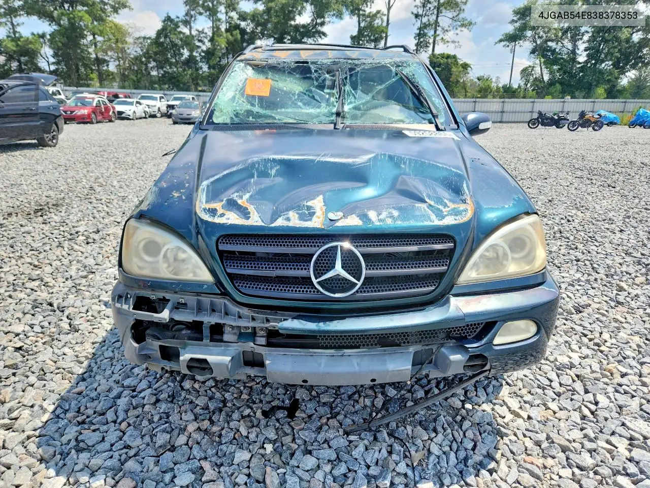 2003 Mercedes-Benz M-Class Ml320 VIN: 4JGAB54E838378353 Lot: 59258866