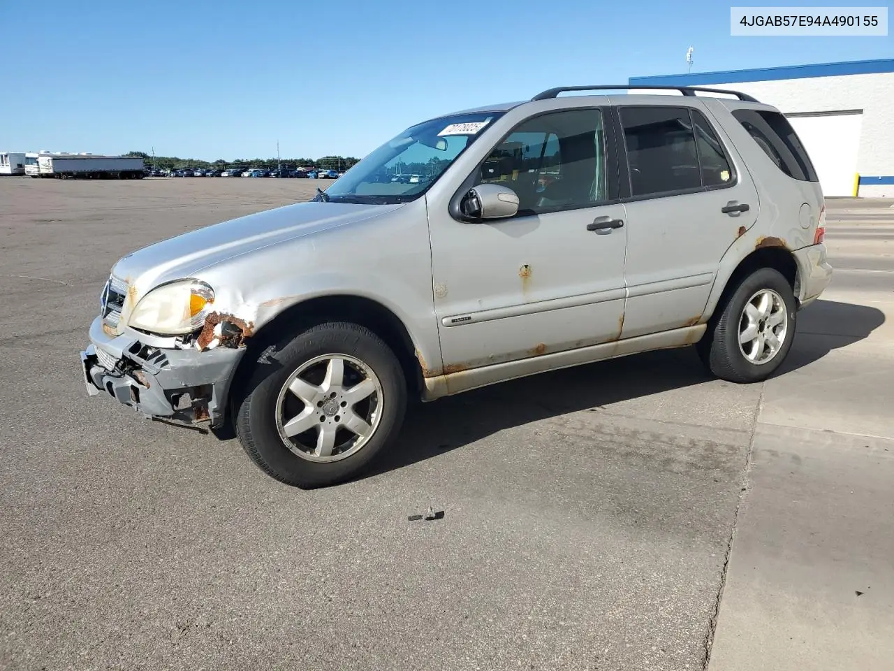 4JGAB57E94A490155 2004 Mercedes-Benz Ml 350