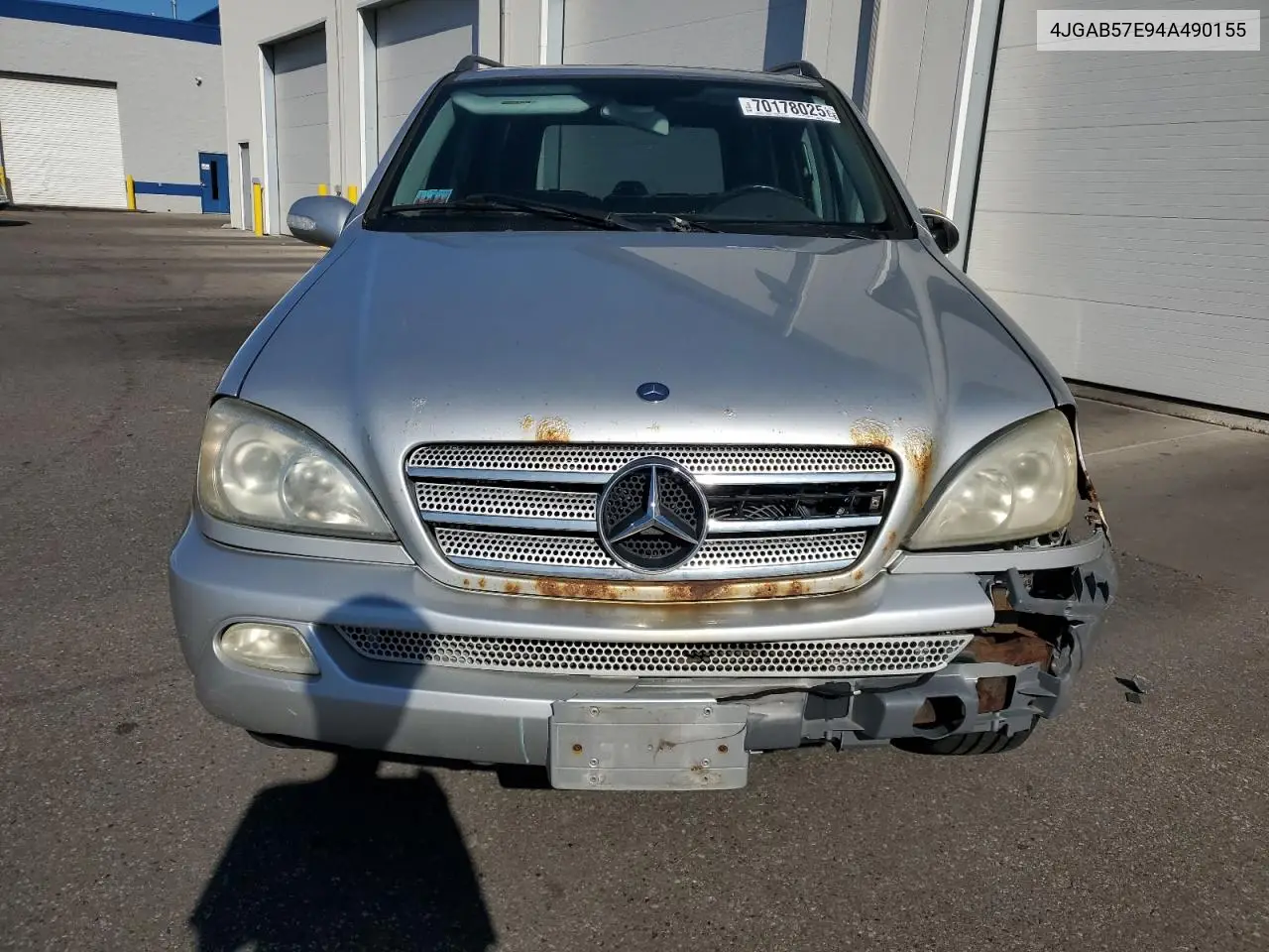 4JGAB57E94A490155 2004 Mercedes-Benz Ml 350