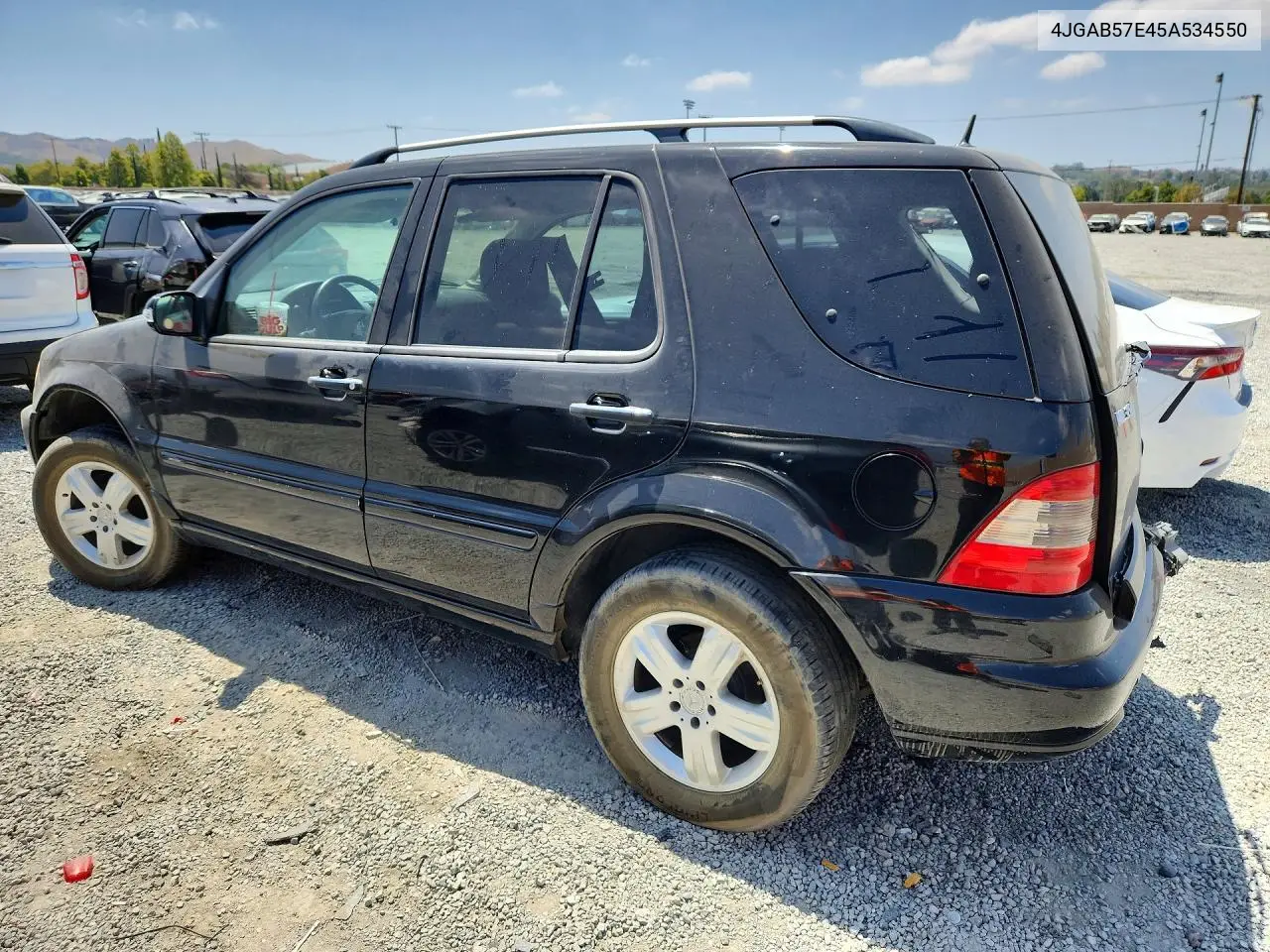 2005 Mercedes-Benz Ml 350 VIN: 4JGAB57E45A534550 Lot: 58588136
