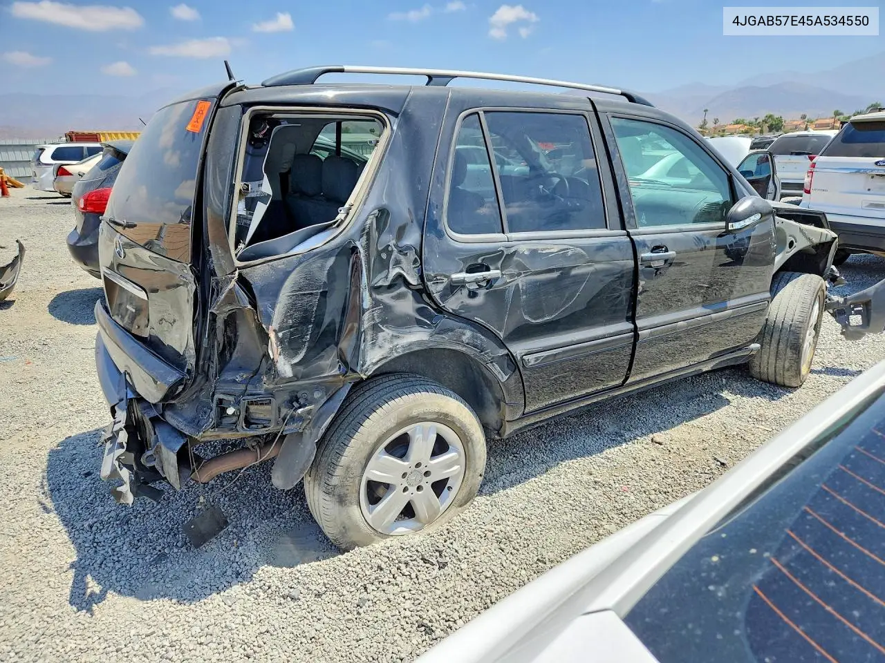 2005 Mercedes-Benz Ml 350 VIN: 4JGAB57E45A534550 Lot: 58588136