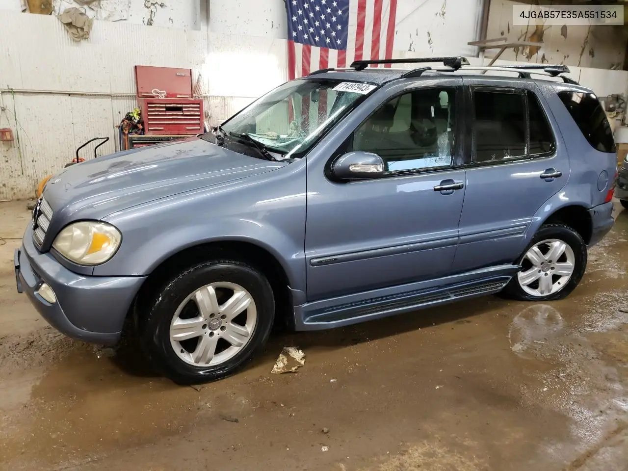 2005 Mercedes-Benz Ml 350 VIN: 4JGAB57E35A551534 Lot: 71497943