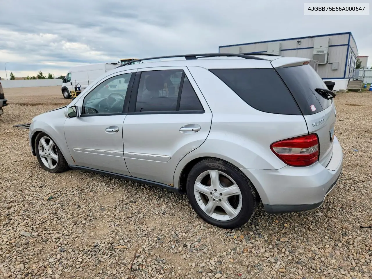 2006 Mercedes-Benz Ml 500 VIN: 4JGBB75E66A000647 Lot: 57149996