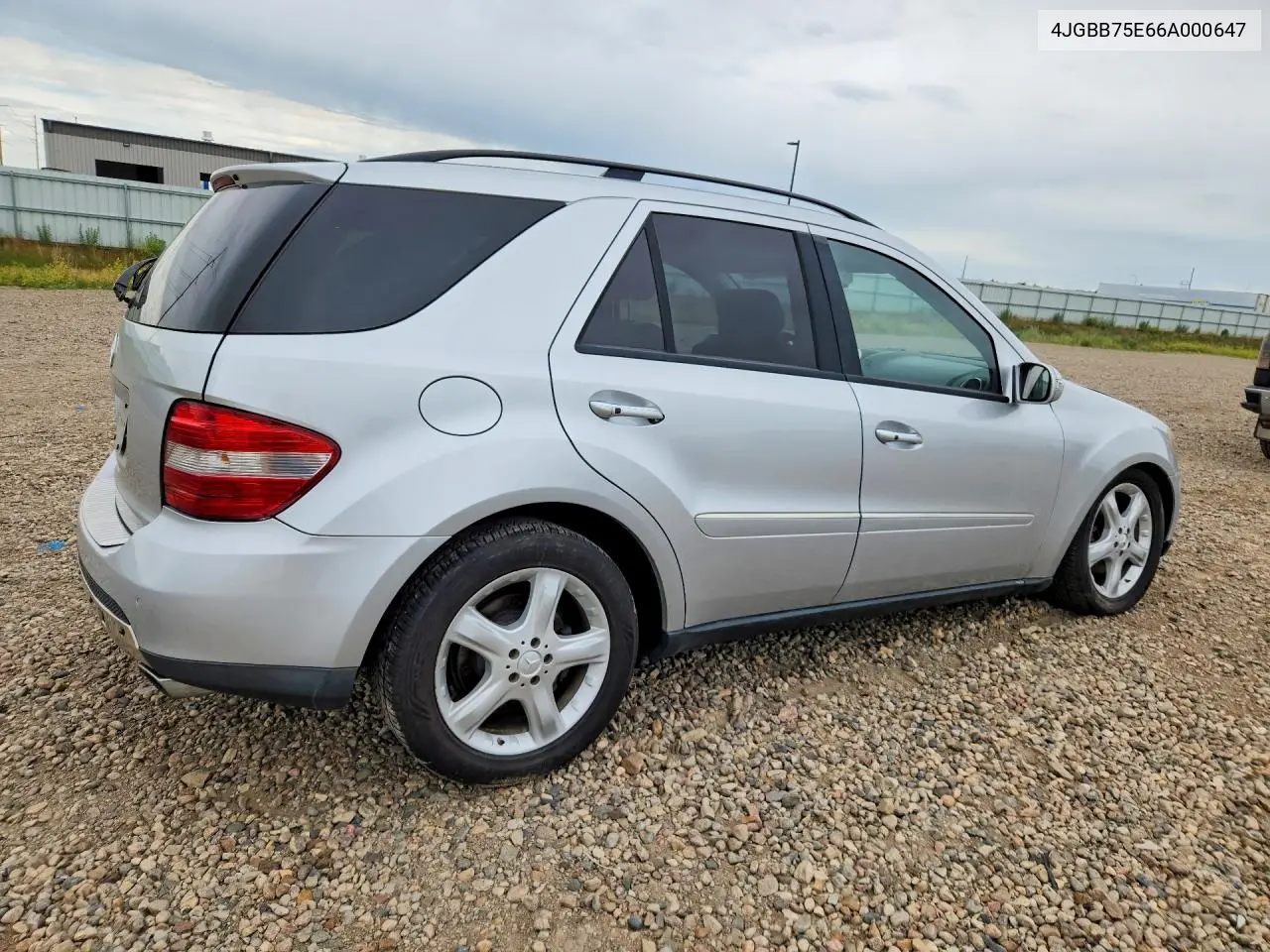 2006 Mercedes-Benz Ml 500 VIN: 4JGBB75E66A000647 Lot: 57149996