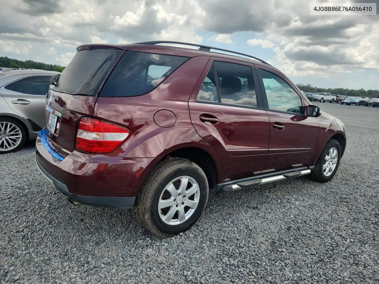 2006 Mercedes-Benz Ml 350 VIN: 4JGBB86E76A056410 Lot: 58840866