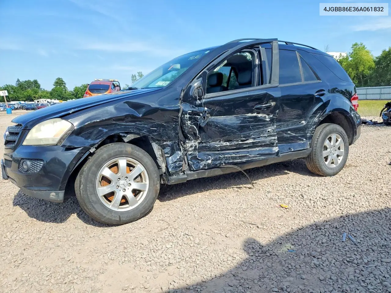 2006 Mercedes-Benz Ml 350 VIN: 4JGBB86E36A061832 Lot: 58883926