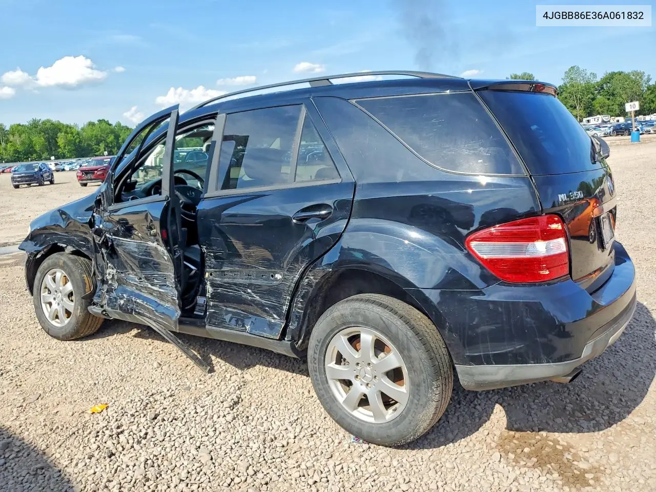2006 Mercedes-Benz Ml 350 VIN: 4JGBB86E36A061832 Lot: 58883926